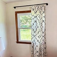 Vista 2 de Paquete de 24 anillos de cortina negros con clips, ganchos de cortina para colgar, anillos para cortinas resistentes, clips de cortina antióxido