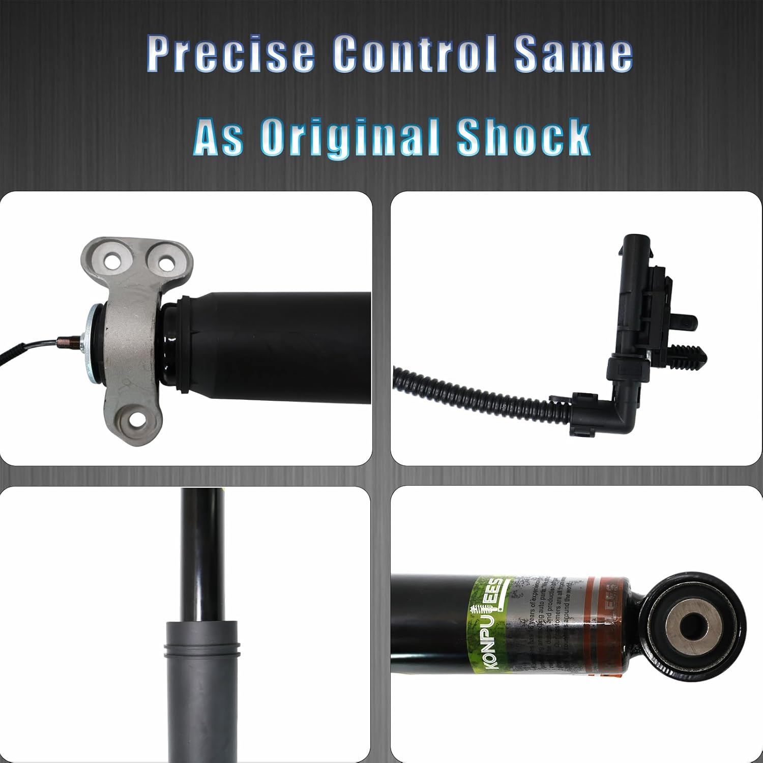 84230453 2PCS Rear Air Shock Absorbers Strut Assembly Assys .Compatible with Cadillac ATS 2013-2020 CTS 2014-2020.Replacement OE for 84230447 84230450 84230448 84230454