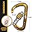 Rhino Produxs 12kN (2697 lbs) Heavy Duty Carabiner Clips, for Securing Pets, Outdoor, Camping, Hiking, Hammock, Dog Leash Harness, Keychains