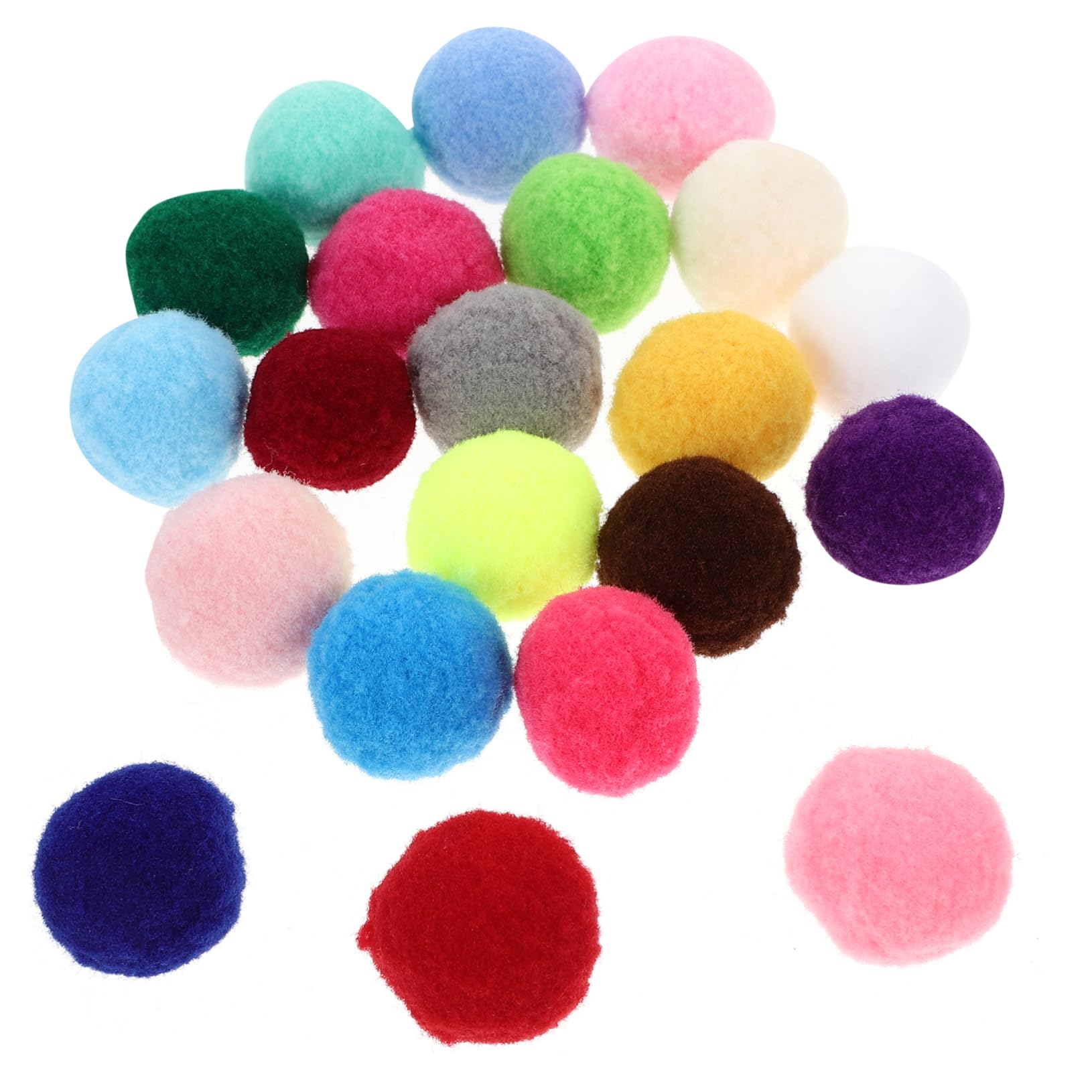 Hohopeti 70pcs Interactive Cat Balls Plush Scratching for Indoor Cats Energy Burning Prevent Furniture Damage Engaging Kitten Play Balls