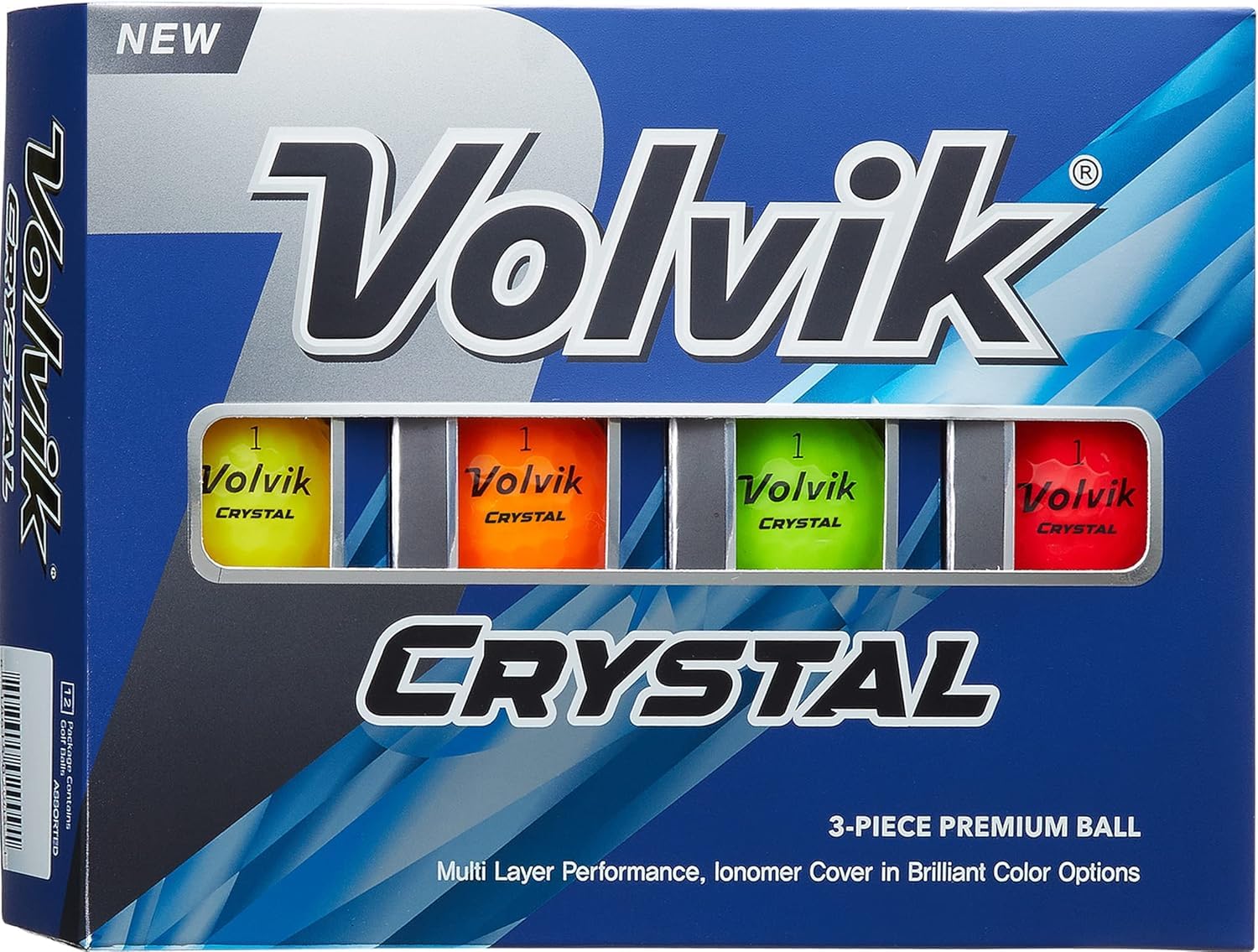 New Crystal Golf Balls Dozen