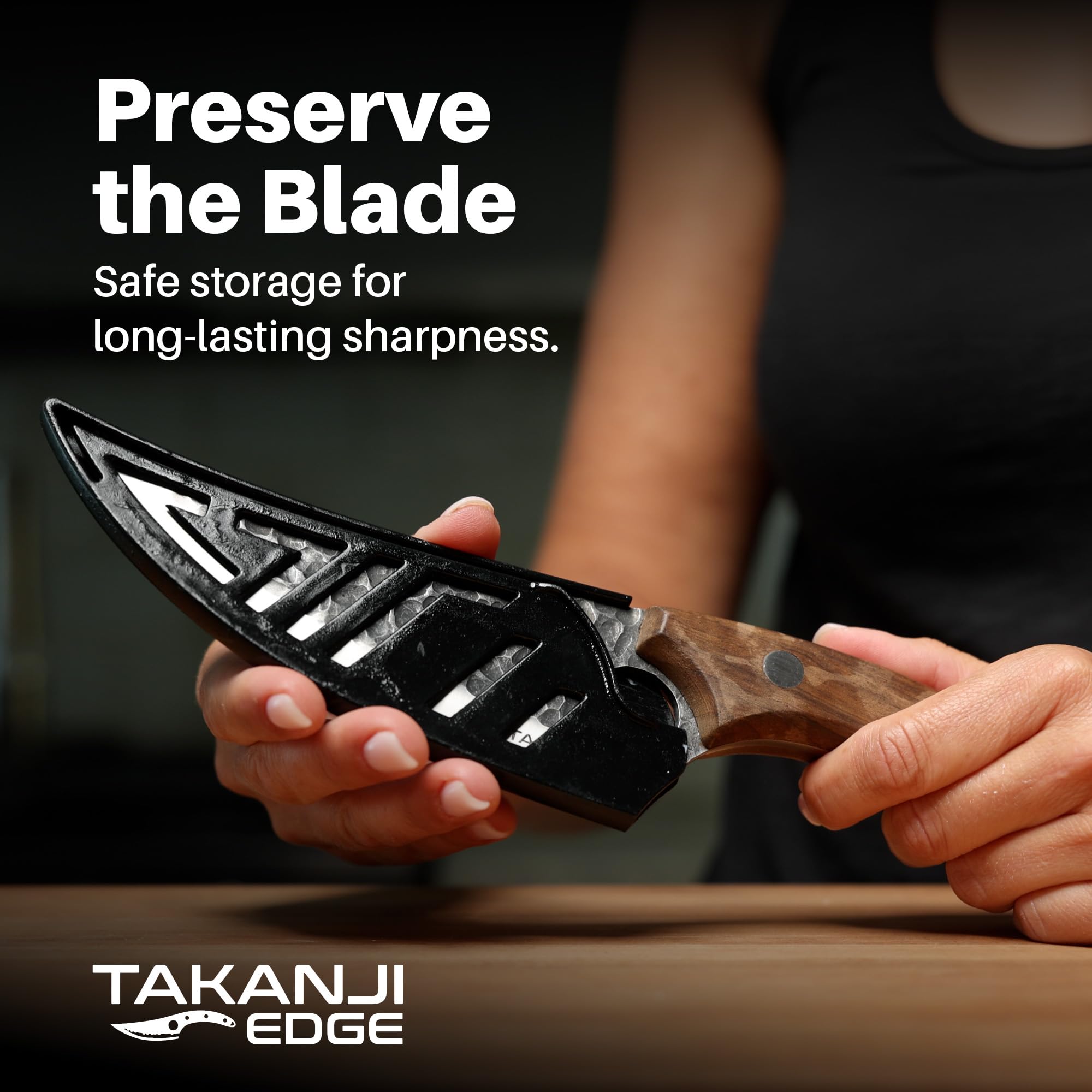 Spark Innovators Takanji Edge Chef's Knife, Ultra Sharp, Forged Steel — Amazon image 6