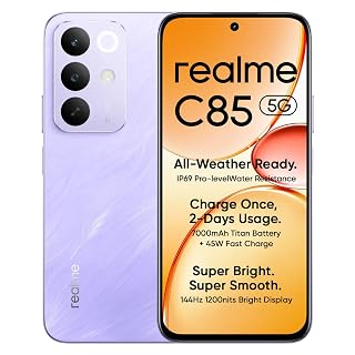 realme C85 5G Smartphone 4GB+128GB Purple
