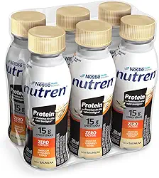 Bebida Láctea Nutren Protein 15g de proteínas Baunilha 260ml - Pack com 6 unidades