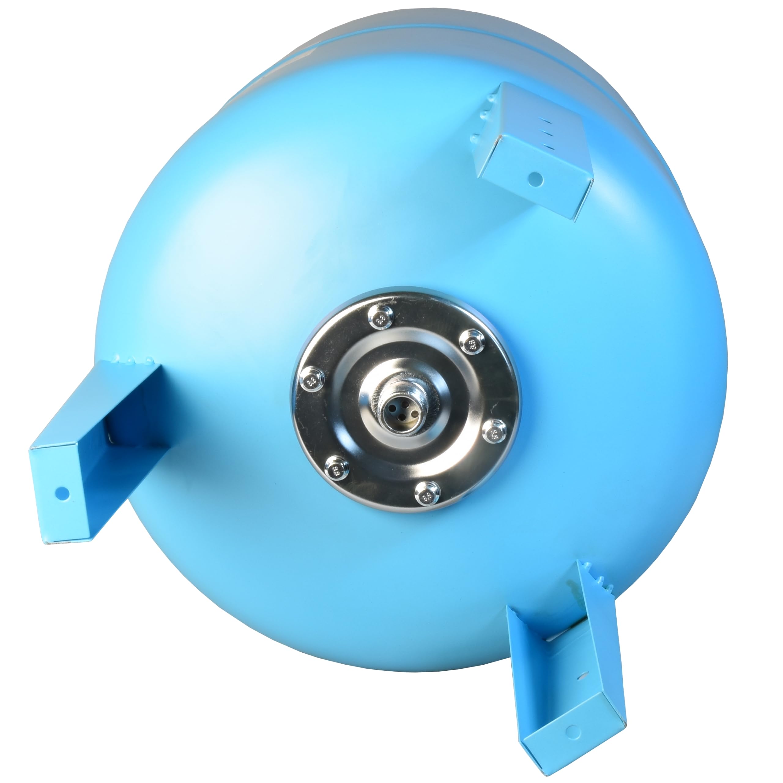 Serbatoio a Pressione 100L - per Impianti Idrici e Sistemi Autoclave - con Membrana EPDM - Vaso di Espansione - per Pompa Domestica Pompa per Pozzo - Attacco da 1" - Acciaio - Verticale 100 Litri