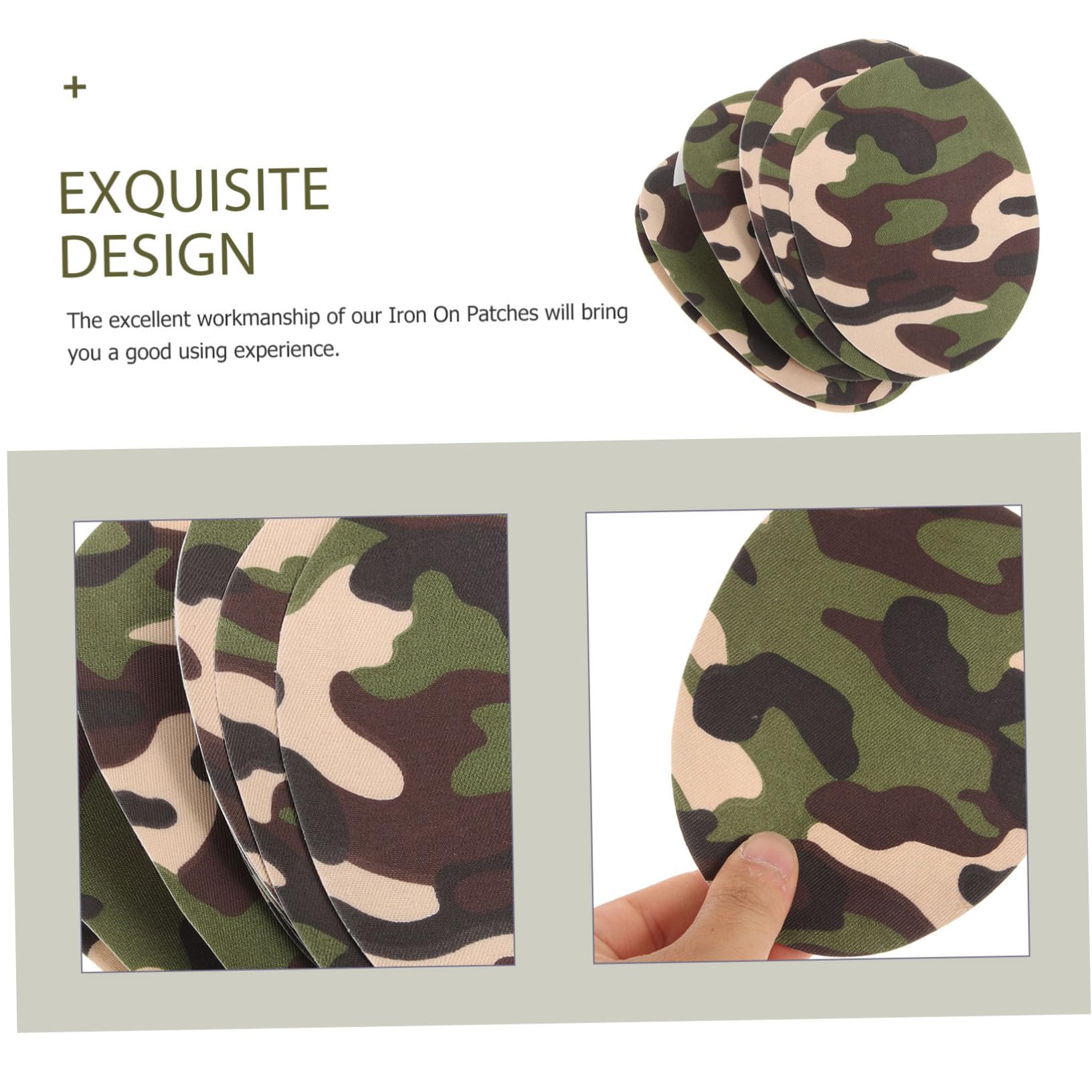Gadpiparty 5 Sätze Bügelflicken Für Kleidung Camouflage Muster Reparierende Patches Für Jeans Shirts Und Taschen Vielseitige Patches Zum Aufbügeln Oder Aufnähen Diy Bedarf 10 Stück * 5
