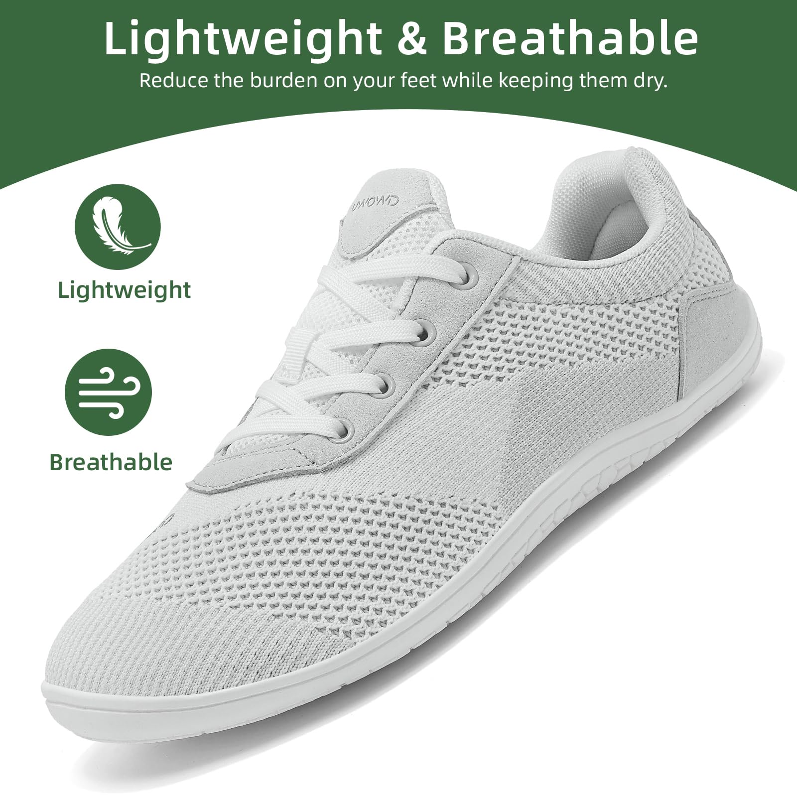 Barefoot Femme Chaussure Minimaliste Homme,Chaussures de Fitness Antidérapant Respirant
