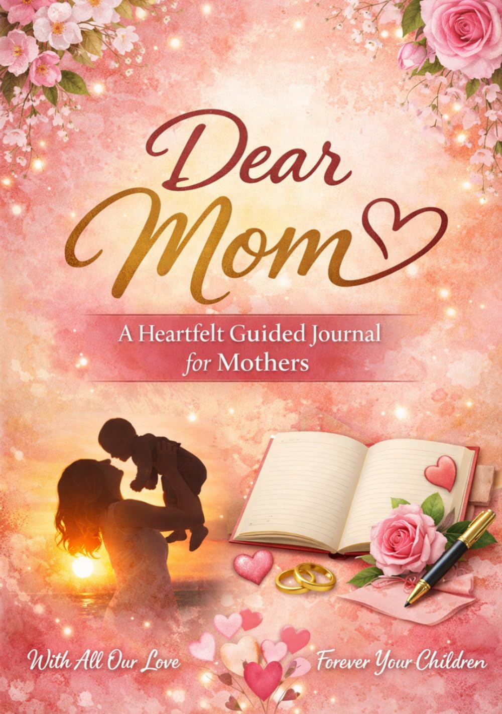 A Heartfelt Journal for Moms: 30 Days of Love, Gratitude & Joy: .A Meaningful Gift for Mother’s Day to Celebrate Memories and Cherish Every Moment
