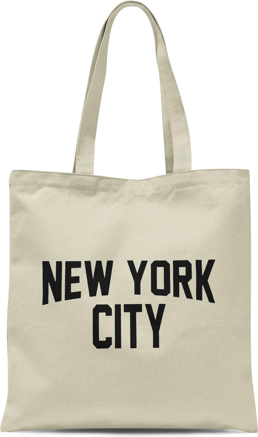 NYC FACTORYRetro Cotton Canvas Shoulder Tote Bags Gift Souvenirs