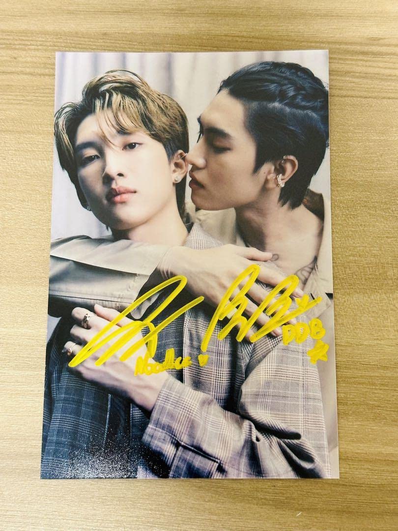BossNoeul サイン入りポラロイド　Love in the air Amazon.co.jp: BossNoeul love in the air 直筆サイン 写真