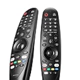 Magic Remote for LG UHD OLED QNED NanoCell Webos Smart TV Magic Remote Control Replacement AKB75855501 AN-MR20GA MR19BA MR21 MR22 MR23 MR24 GA GN GC MR18BA MR650A, with Voice and Pointer Function