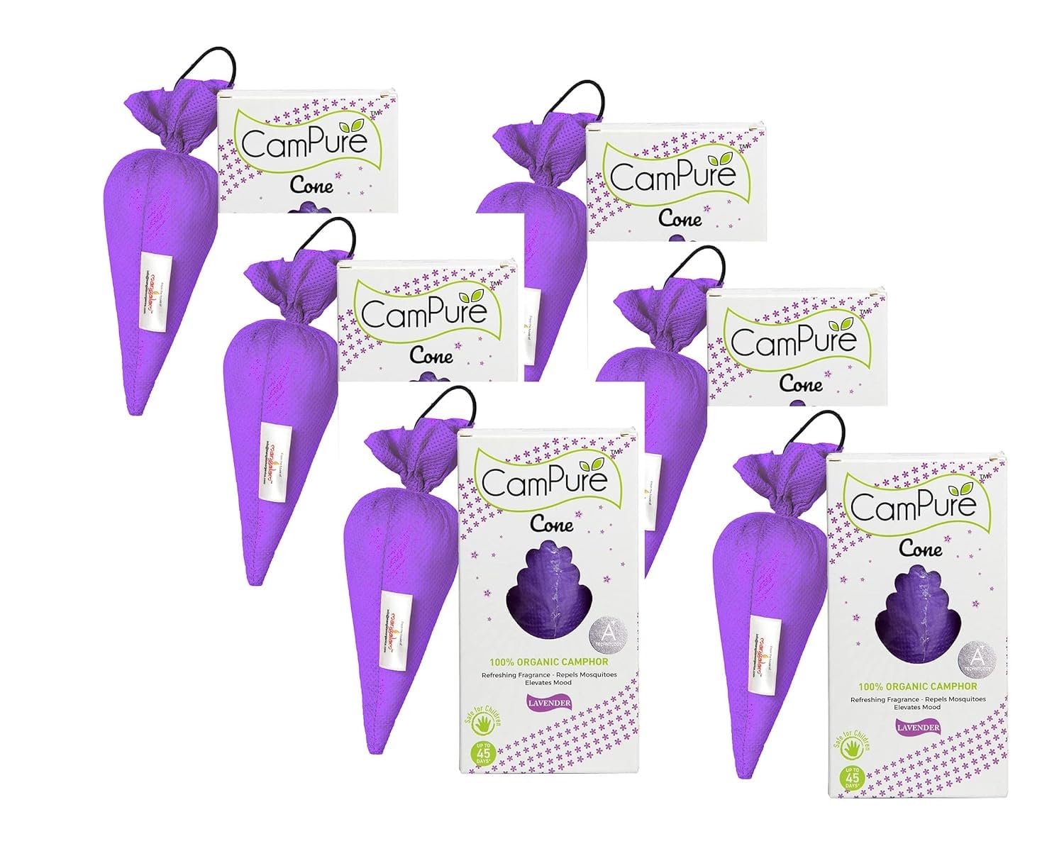 Campure Camphor Cone (Sandalwood) Pack Of 2 - Room, Car and Air Freshener & Mosquito Repellent (B0D84YYSVV) Amazon Price History, Amazon Price Tracker