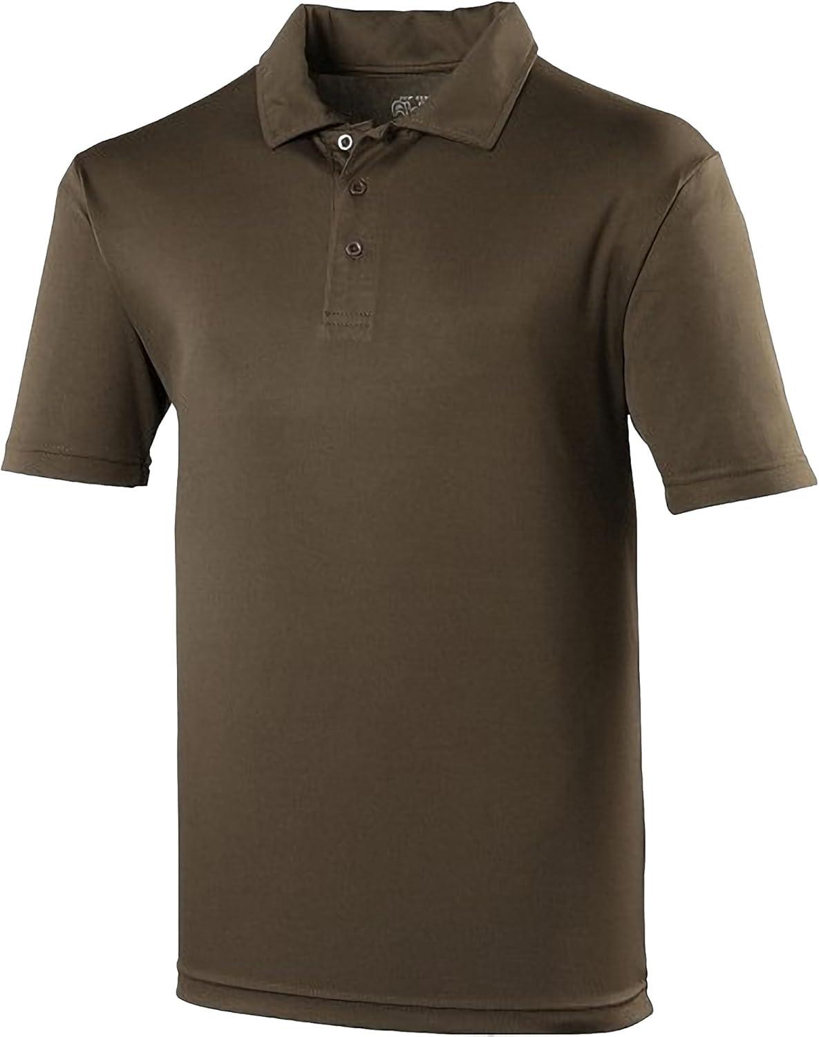JUST COOL Mens Plain Sports Polo Shirt (S (38 Inch Chest)) (Charcoal)