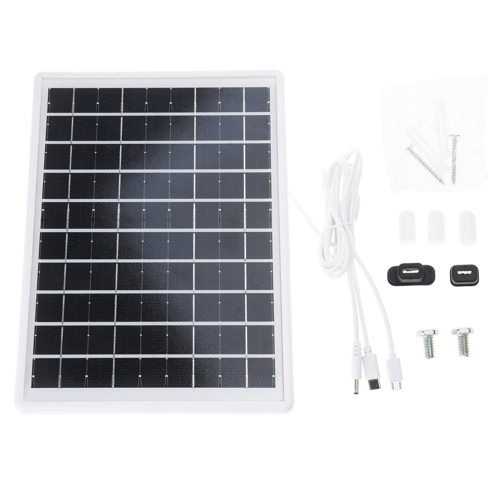 Fonti di energia solare resistenti alle intemperie del pannello di energia per telecamere di sicurezza Sorveglianza esterna 8W Protezioni intelligenti Sicurezza