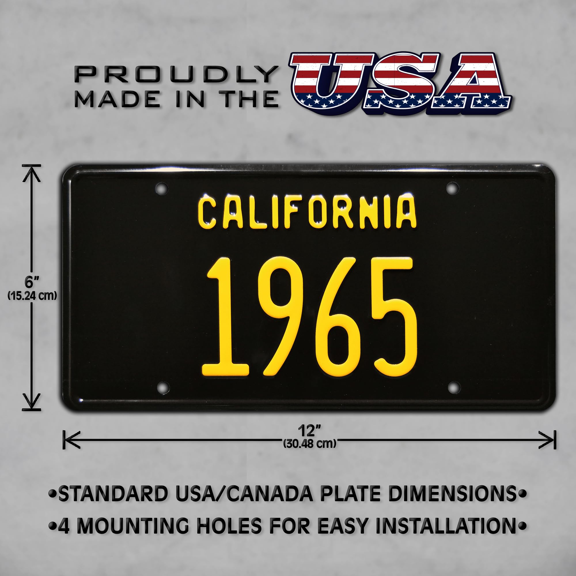 Amazon.com: California Vintage Hot Rod | 1965 | Metal