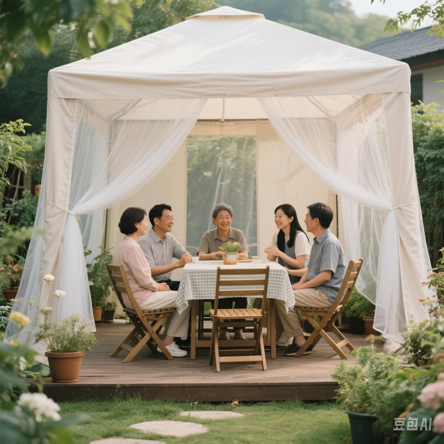 DIY Mosquito Net Screen Mesh Fabric, White, Customizable Size, Fine Mesh for Outdoor Protection (19.68' x 19.68')