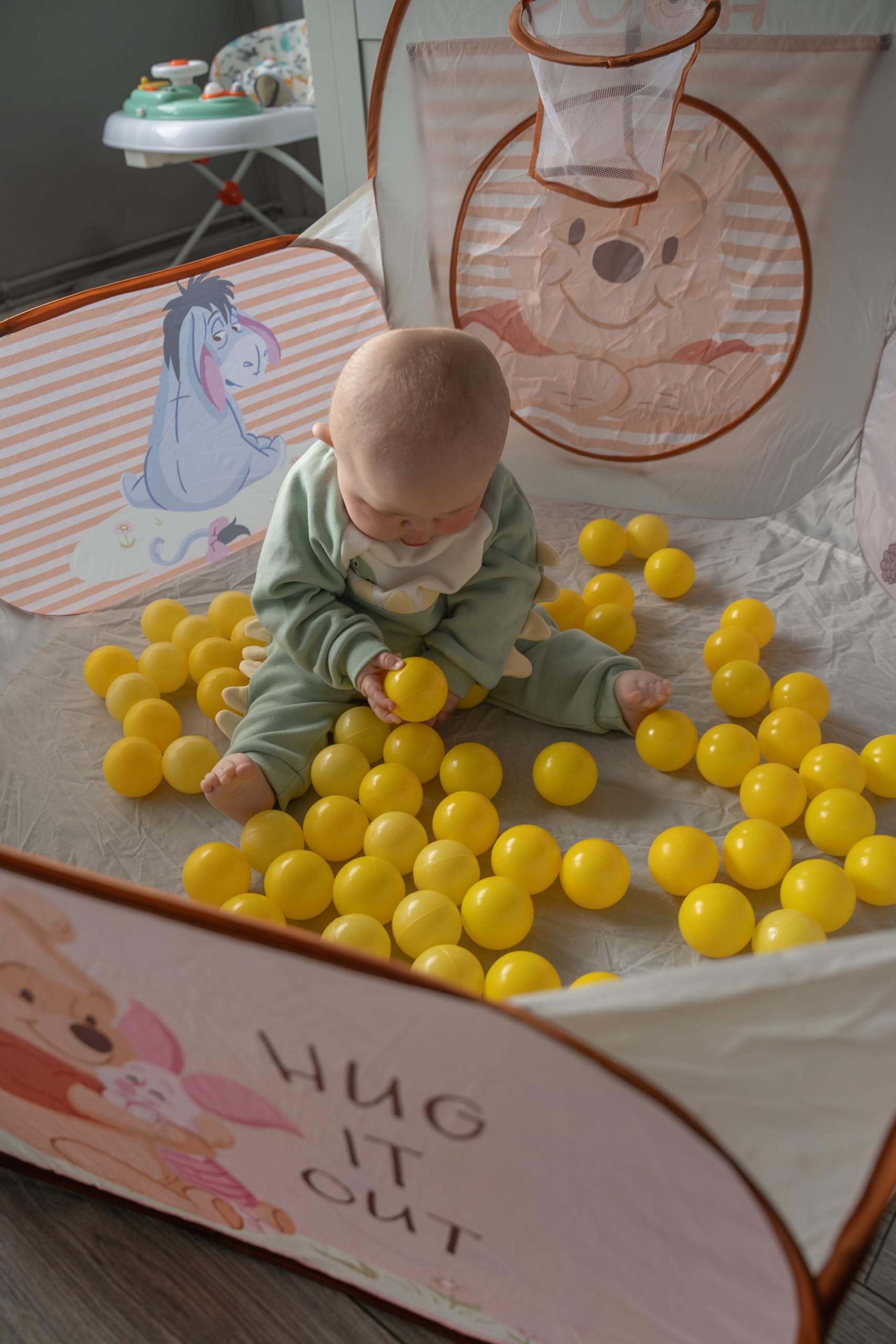 Winnie The Pooh Quick Up - Palla da gioco con 20 palline