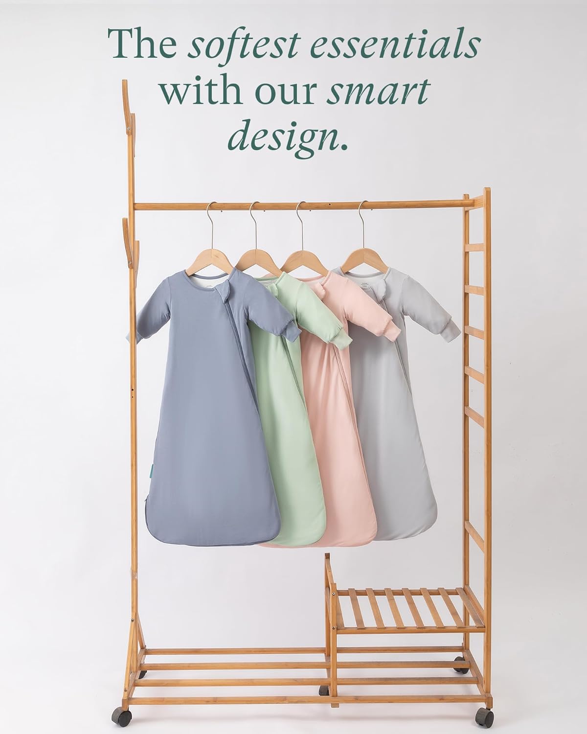 Supersoft Baby Premium Bamboo Viscose Long-Sleeve Wearable Sleeping Bag Sack Blanket 1.0 TOG