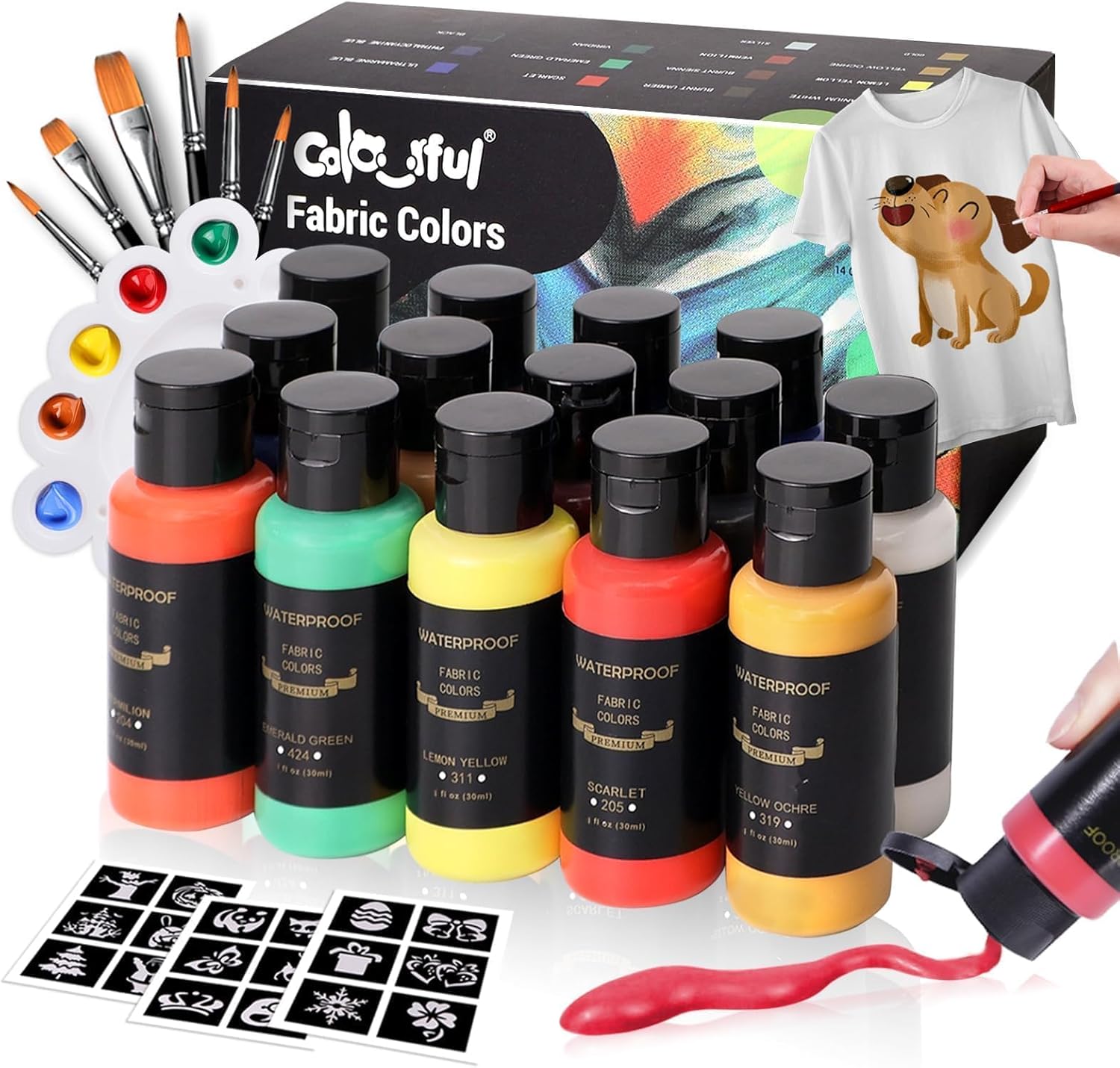Pinturas para Telas y Tejidos