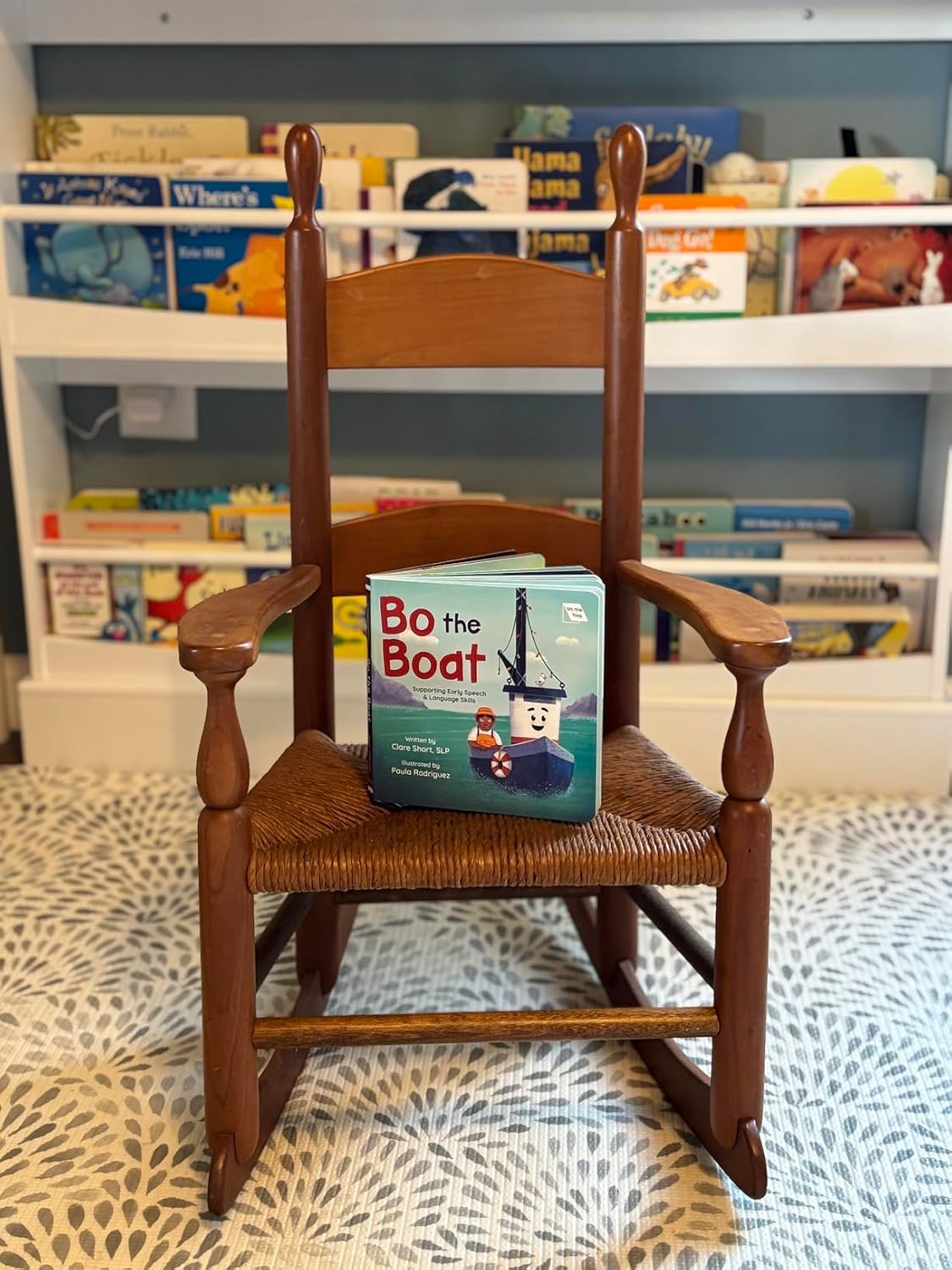Bo the Boat: Interactive Lift-the-Flap Board Book, Written by an Early Speech Specialist!