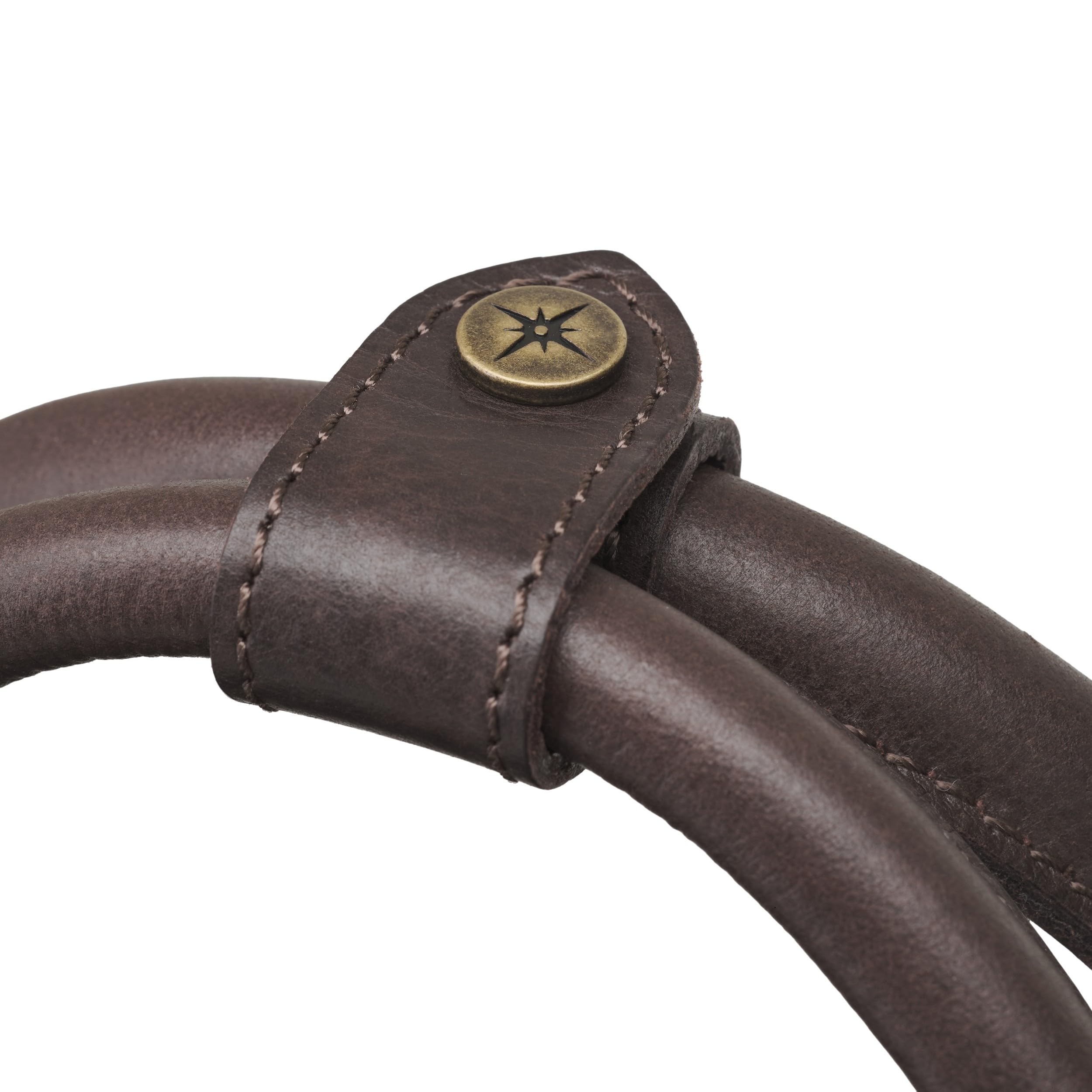 DRAKENSBERG Skórzana torba weekendowa "James" (45 cm) - kompaktowa, mała torba podróżna, torba sportowa, damska i męska, oficjalny bagaż podręczny lotu, 25 l, kawowo-brązowy, Klasyczny