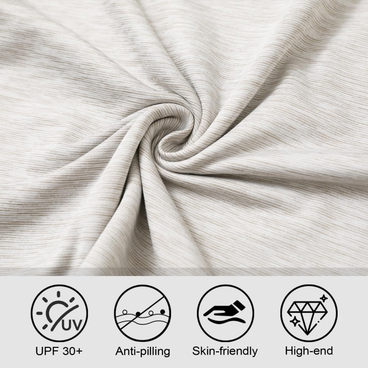 Rouen Quarter Zip Pullover Men Performance Dry Fit Mock Neck Brushed Casual Sports Golf Mens 1/4 Zip Pullover Sweatshirts - Image 5