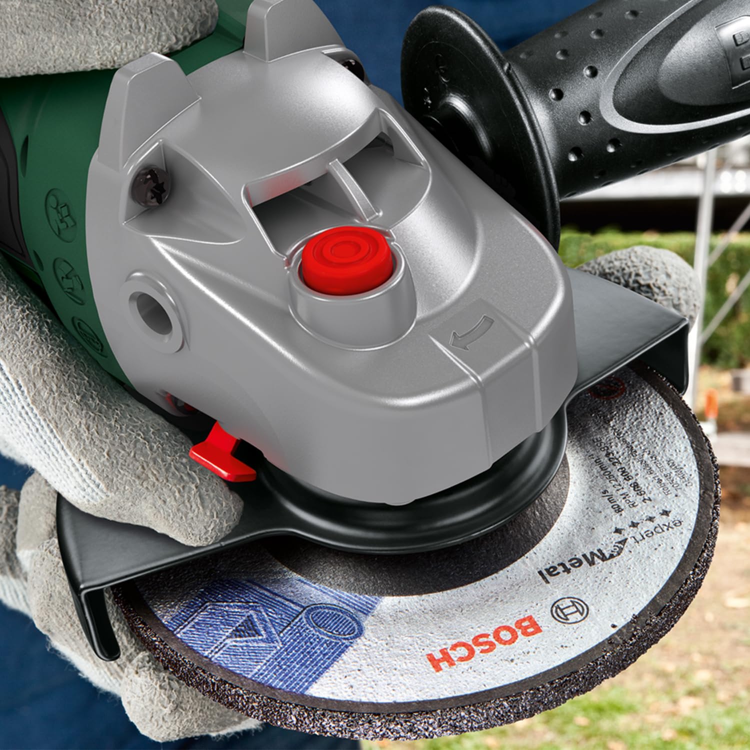 Bosch Home and Garden Universalgrind 18V-75 Szlifierka Kątowa, Zielony/Czarny, 18 V
