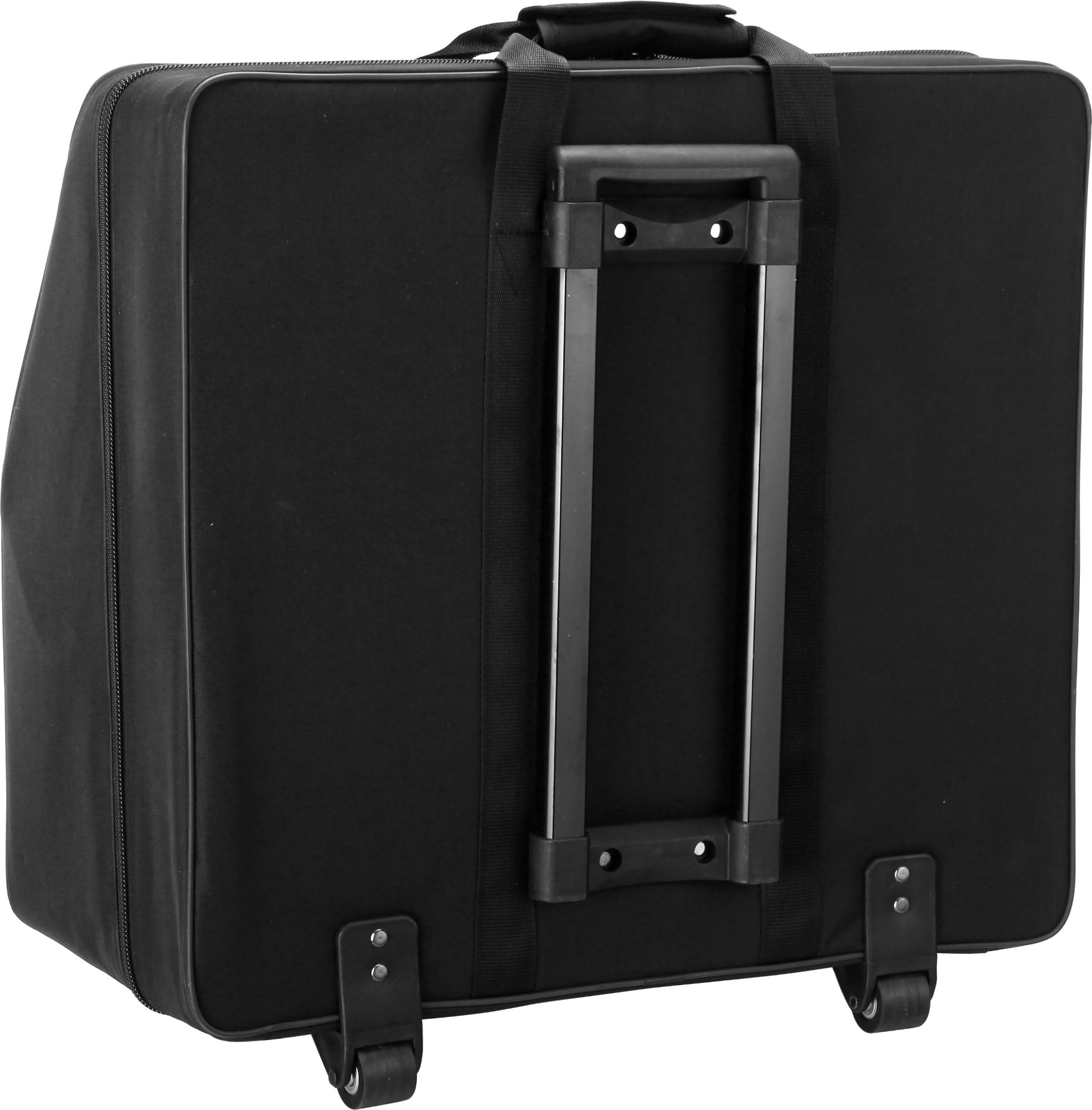 Alpenklang 120-Bass Akkordeon Koffer Trolley 56x50x33 cm schwarz
