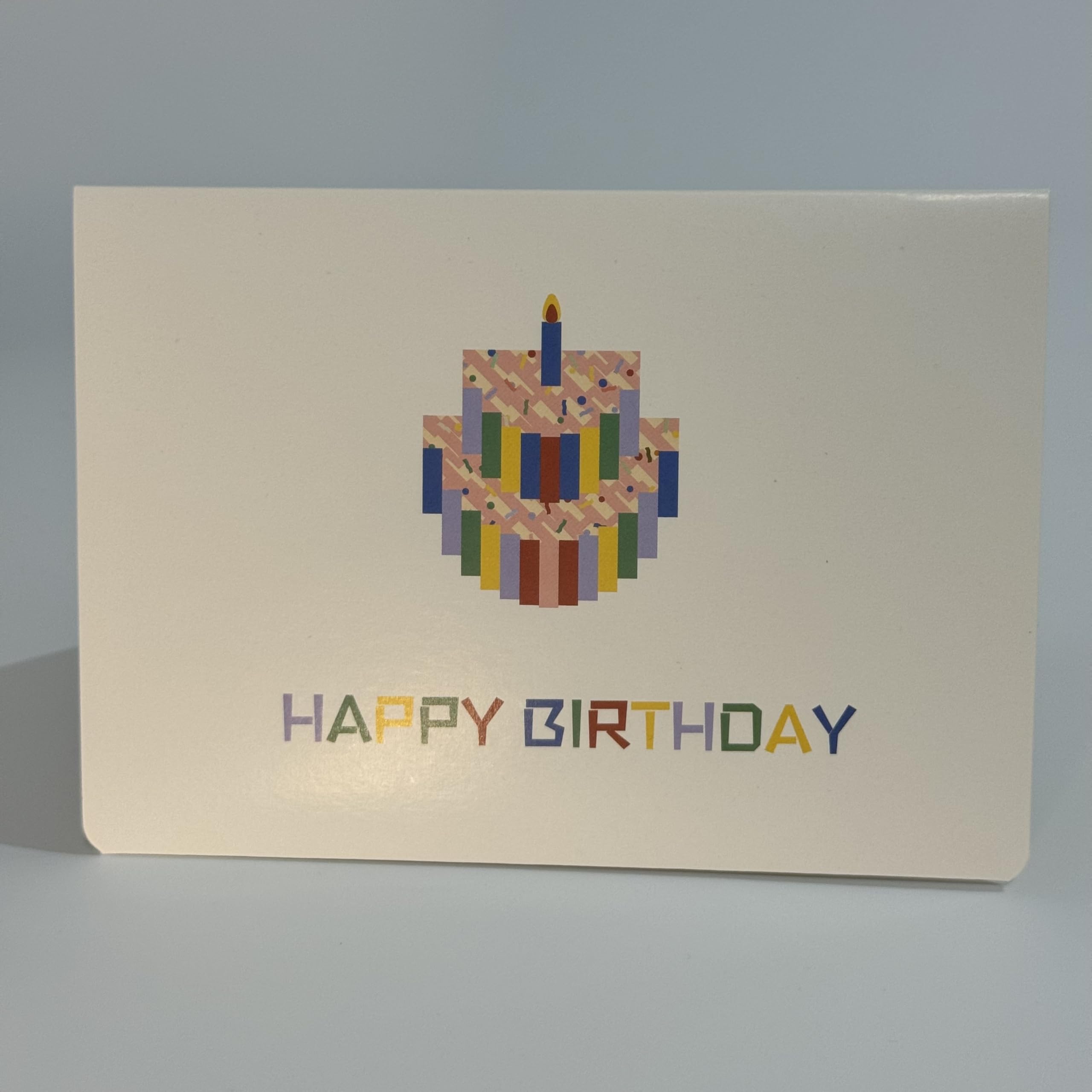 Tarjeta de cumpleaños, tarjetas de felicitación emergentes, tarjeta de felicitación 3D para cumpleaños para ella, él, mujeres y hombres, diseño de pastel de cumpleaños, color azul