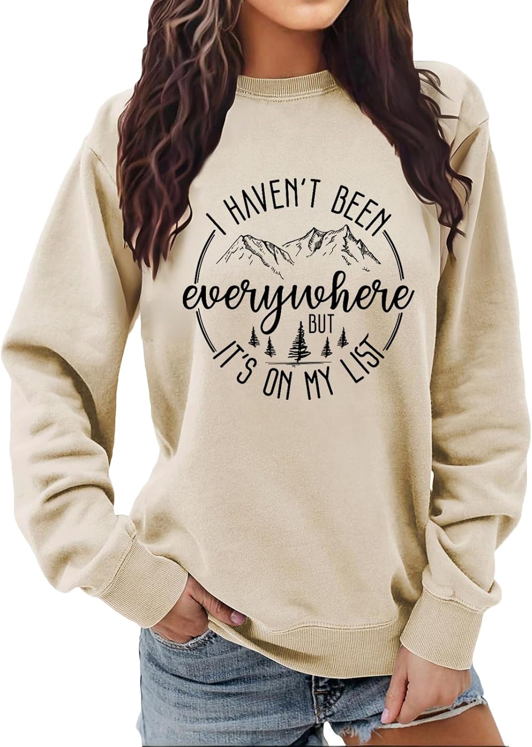 Womens Casual Long Sleeve Graphic Shirts Crewneck Sweatshirts for Men Spring Summer Tops