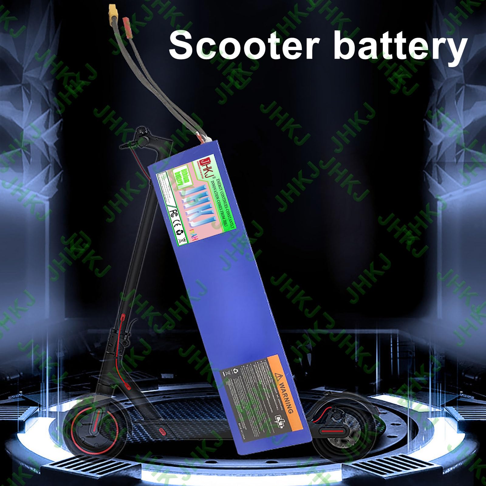 Batterie pour Scooter 36 V 7,5 Ah 9,6 Ah, Batteries pour Hoverboard 36 V 10 Ah 12,5 Ah, Pack Batterie Lithium avec BMS pour Kits Moteur 0-450 W