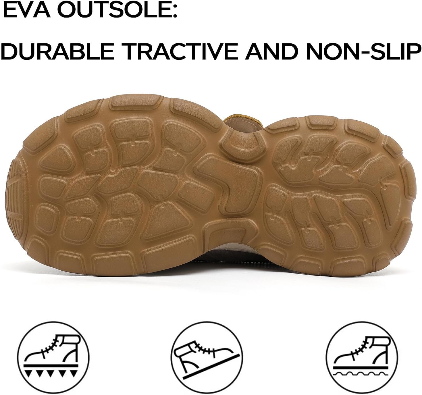 Women's Chunky Platform Comfort Orthopedic Wedge Walking Shoes Fashion Lace Up Casual Non-Slip Running Shoes - Image 6