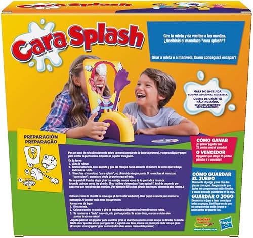 Miniatura 5 de Hasbro Gaming Juego de cara de pastel | Juego de mesa familiar de crema batida para niños | A partir de 5 años | para 2 o más jugadores | Juegos