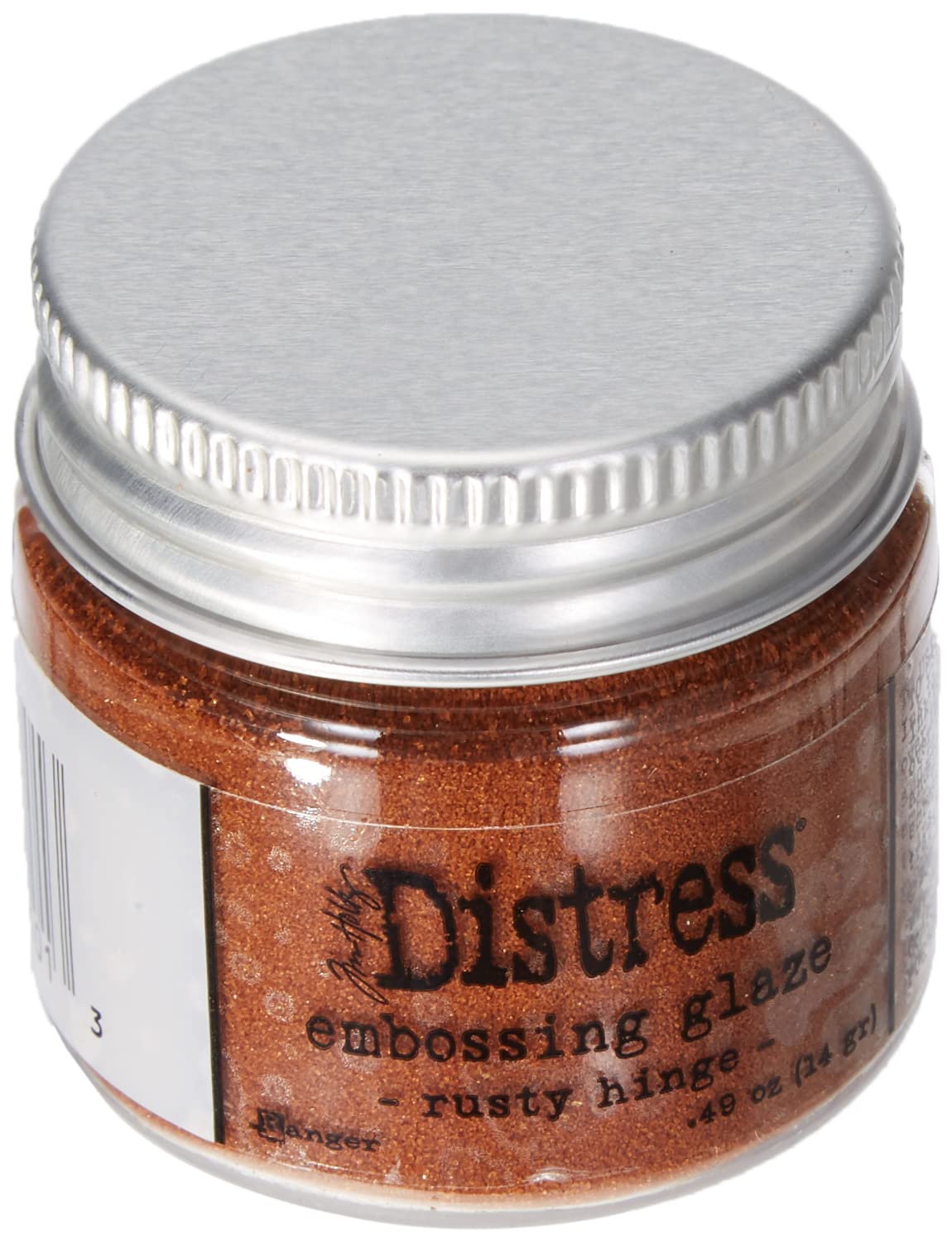 Ranger Tim Holtz Embossing Glaze - Rusty Hinge Color, Translucent Powder For Layering, 0.49 Oz - View #4