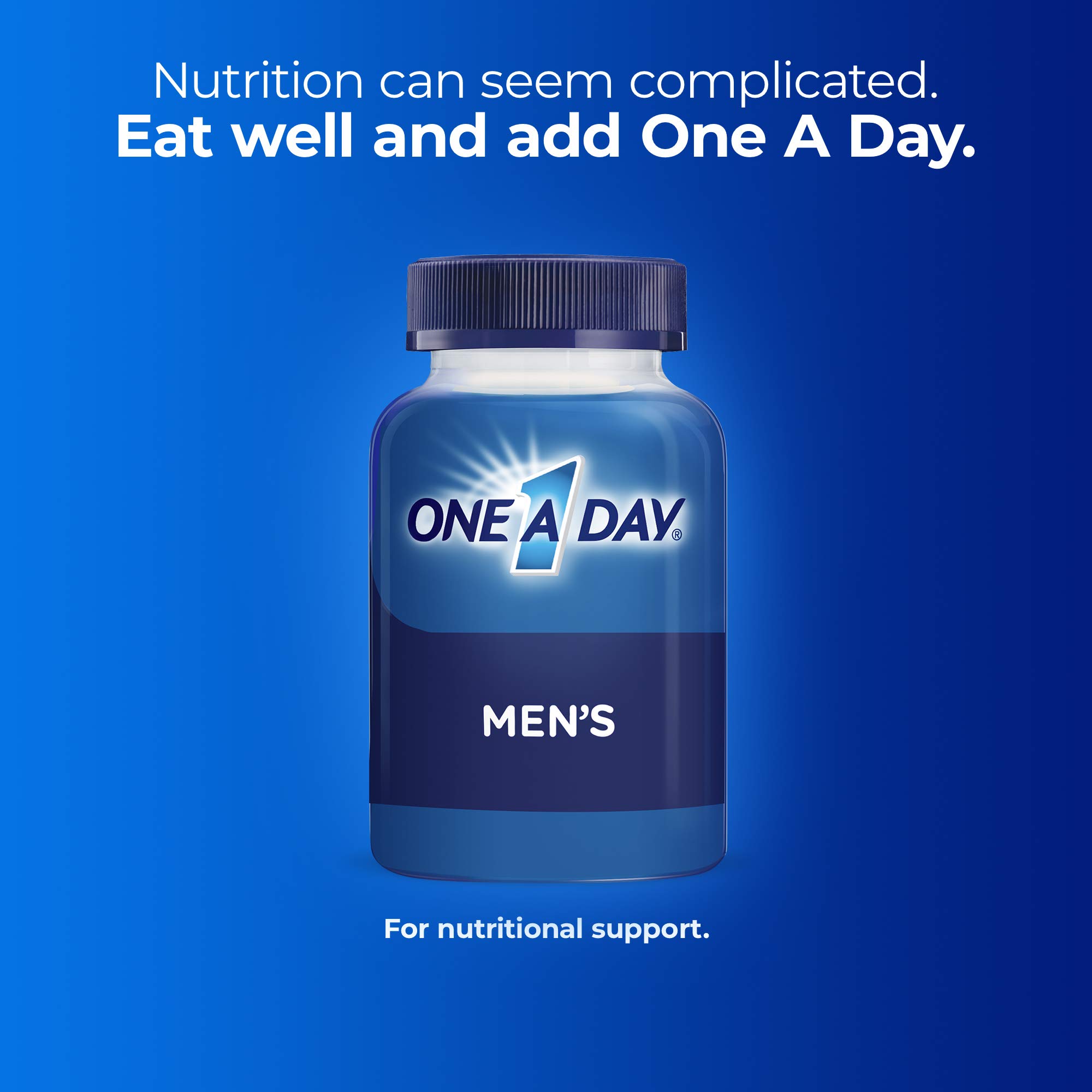 One A Day Men’s Multivitamin, Supplement with Vitamin A, Vitamin C