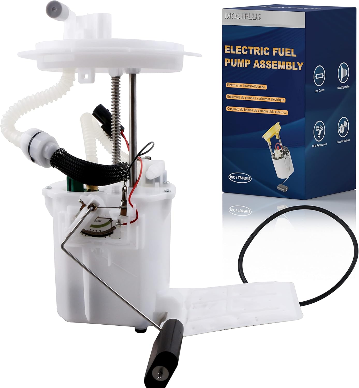 MOSTPLUS Fuel Pump Assembly w/Sending Unit Compatible with