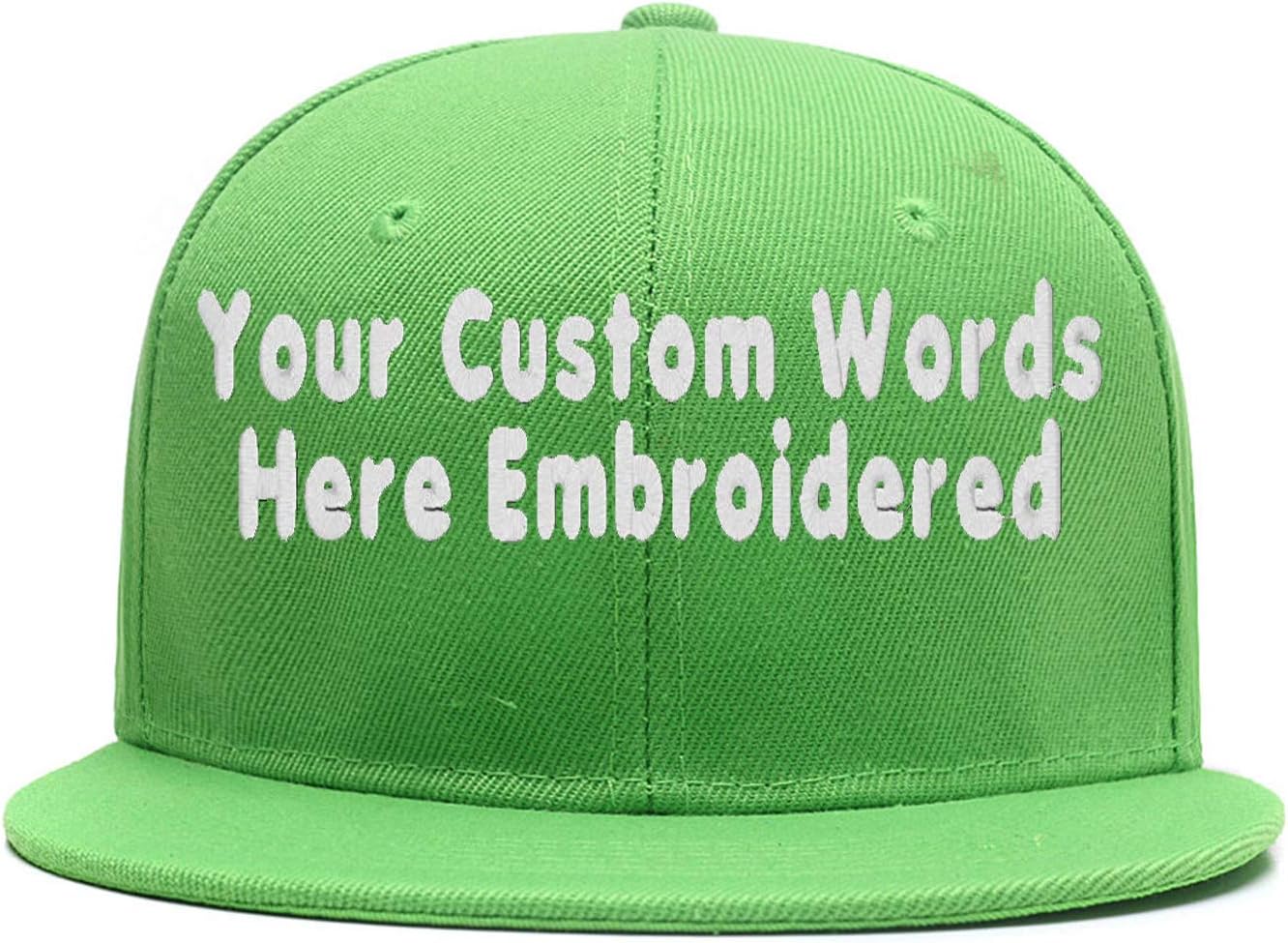 Eray Hip Hop Snapback Casquette,Embroidered.Custom Flat Bill Dance Plain Baseball Dad Hats