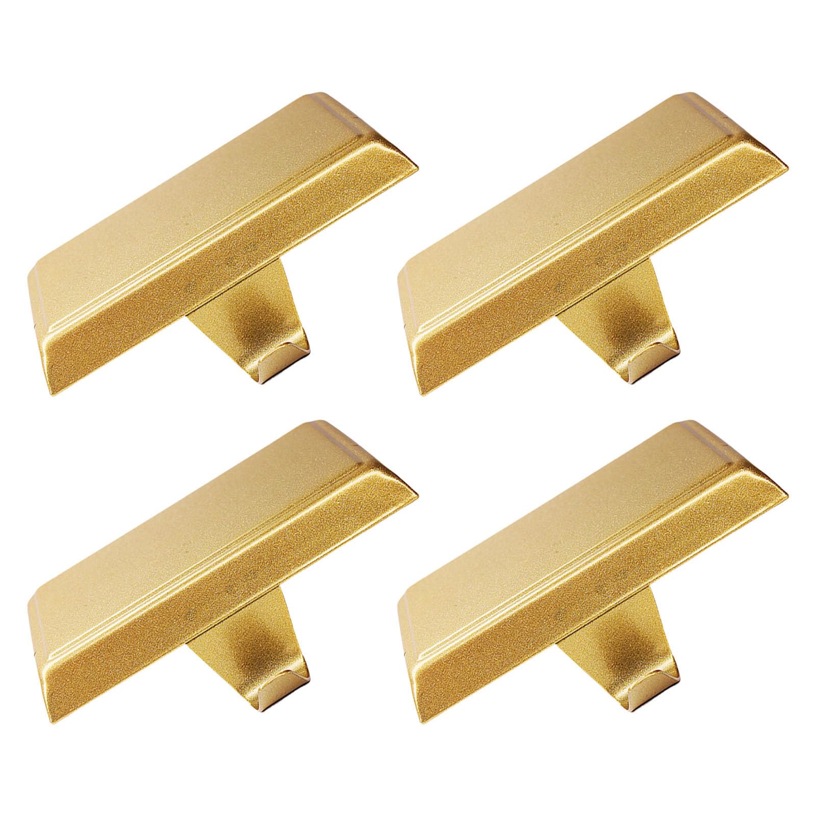 4 Stück Goldener Weihnachtsstrumpf Haken aus Eisen für | Rutschfester Standfuß, Flache Basis, Robust und Vielseitig, für Festliche Dekoration Am Kamin