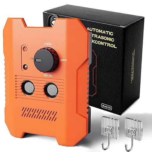 2025 Upgrade Dog Bark Suppressant Pro - 24/7 Auto Operation, 3 Levels Adjustable, LED Light, Shock-Free, Suitable for All Dog Sizes & Breeds (1 Pcs)