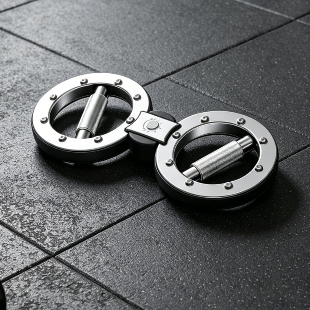 kowaku Máquina rotadora de Entrenamiento de Fuerza para la Parte Superior del Brazo, Gimnasio en casa, empuñaduras giratorias de 360 Grados, ejercitador