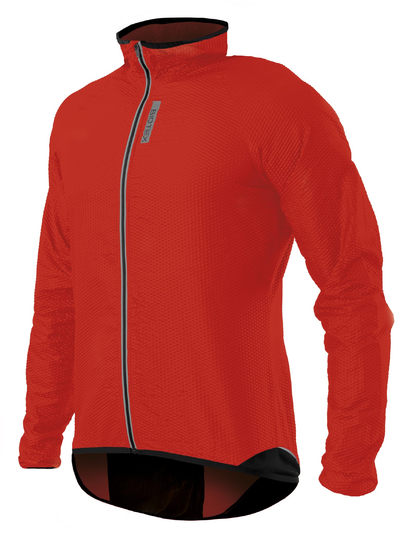 BIOTEX Mantellina Windjacket 3D BOLLE Unisex, Anti-vento e Ultra-Leggera, per Ciclismo e Running