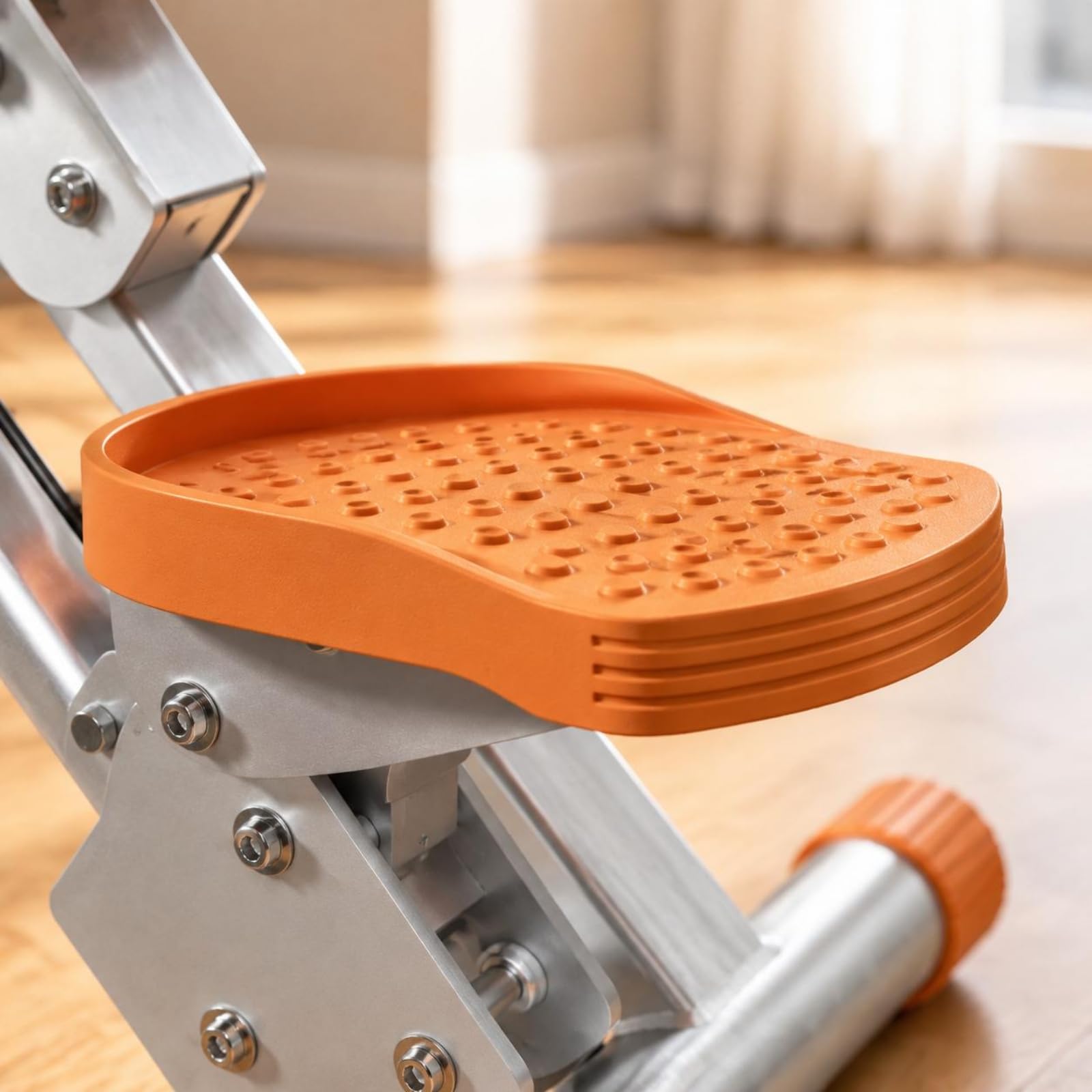 harayaa Stepper Pieghevole Attrezzo Fitness Climber Cardio Allenamento Gambe Verticale Regolabile 5 Livelli Telaio Rinforzato Compatto Adatto per Casa Palestra in Casa Spazi Condivisi