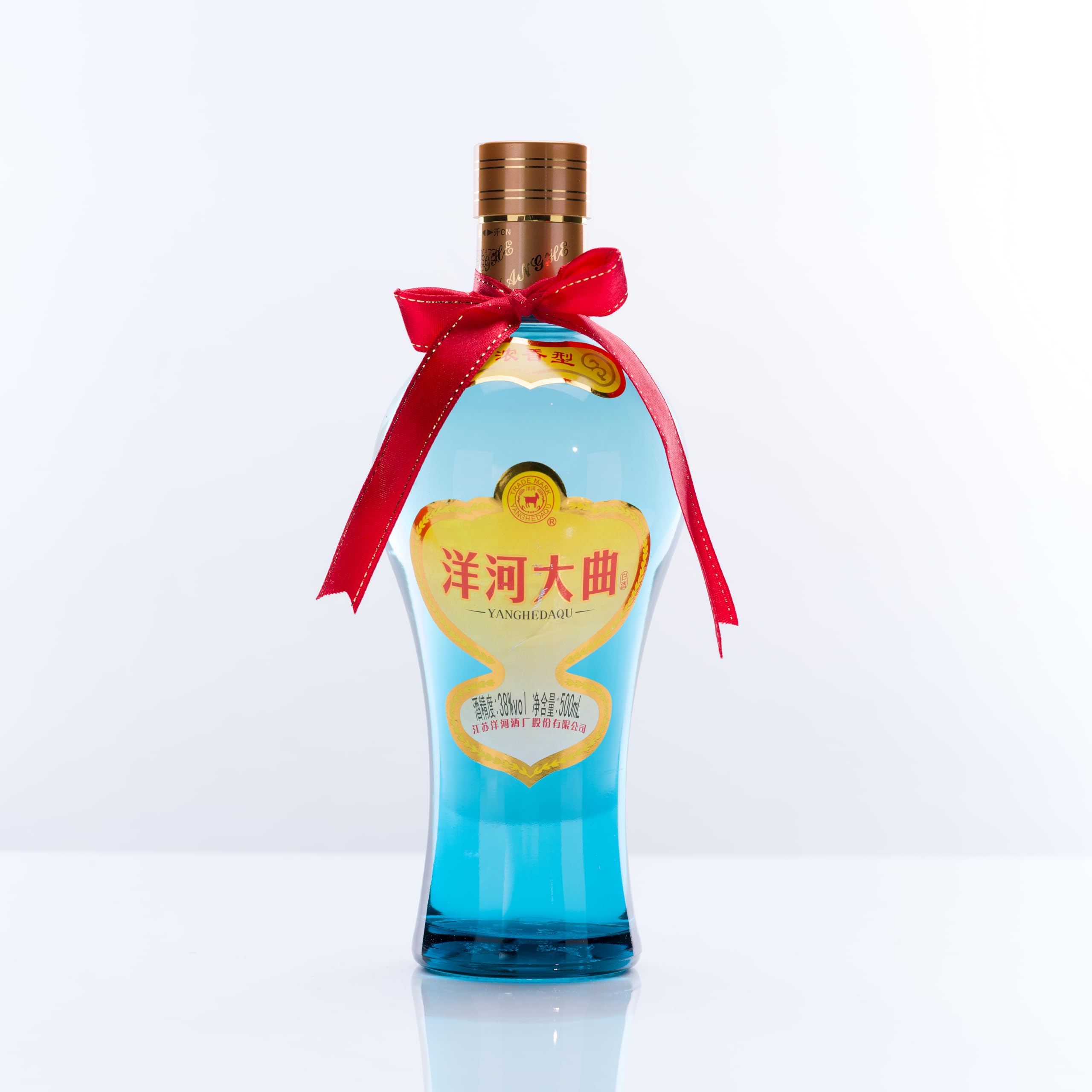 Amazon.co.jp: 洋河大曲 新天藍38° 500ml アルコール38度 箱付 中国酒