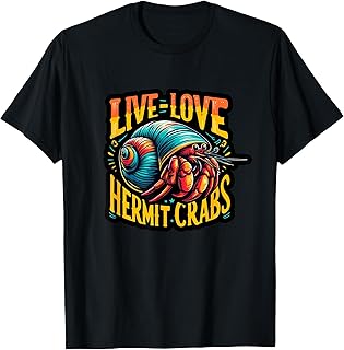 Hermit Crab Lover Shirt Ocean Animal Pet Hermit Crabs T-Shirt