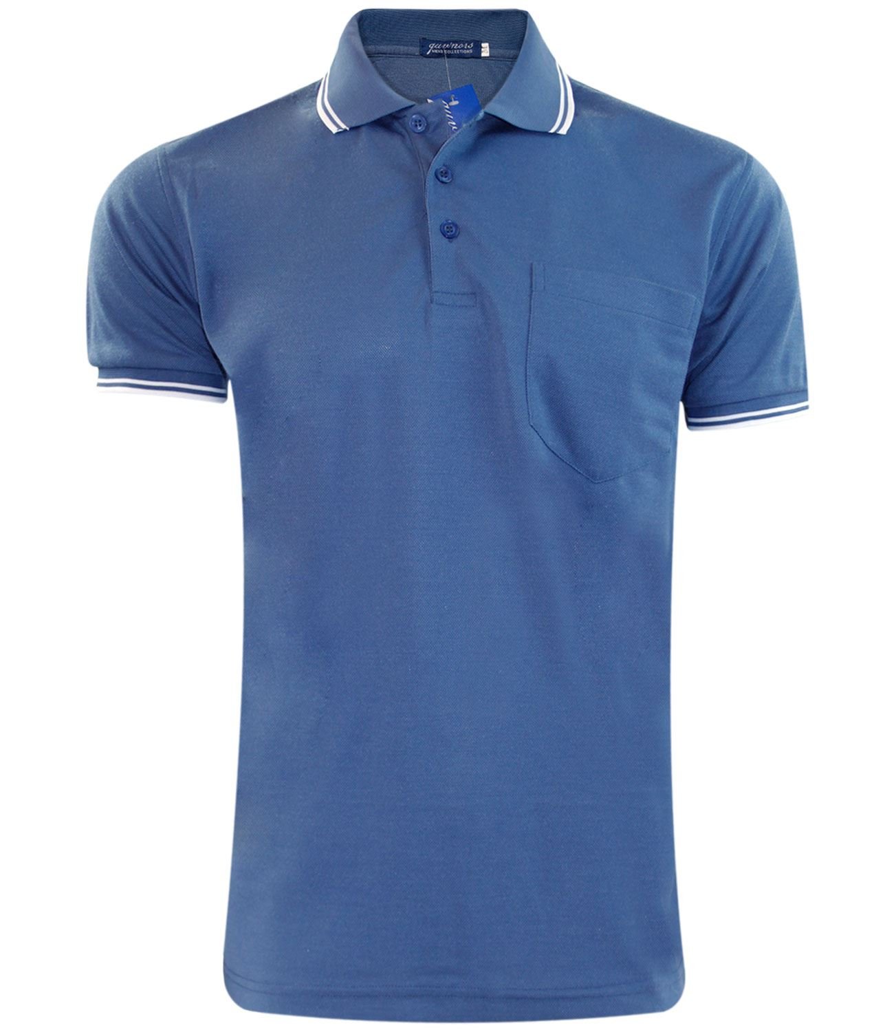 Gaffer Men's Navy Other Pocket Polo Pk T- Shirt 3XL