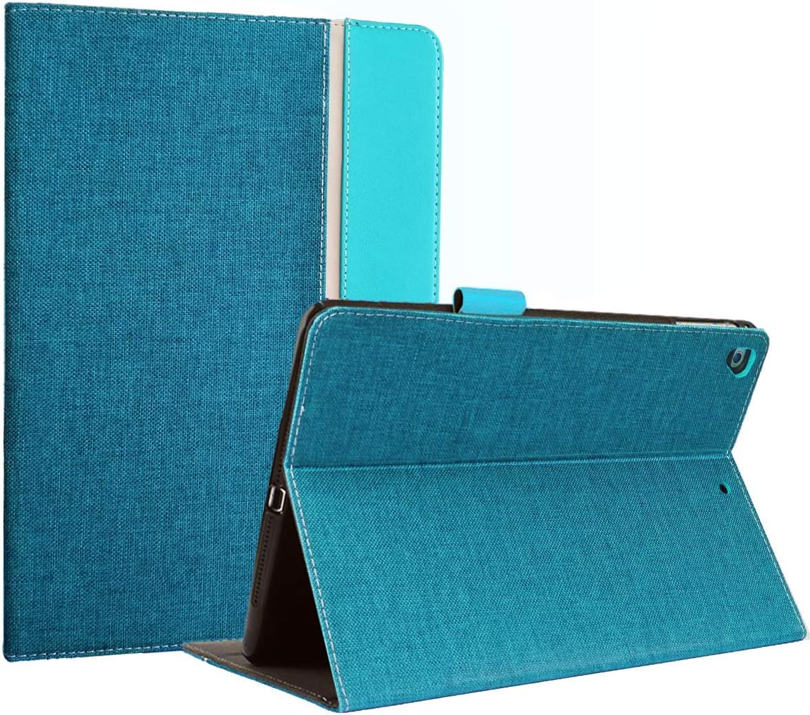 Caseelo Diary Style Flip Case for iPad Air 3 (3rd Gen) 10.5" 2019 / Pro 10.5" (2017) A1701 A1709 A2152 A2123 A2153 A2154 – Light Blue