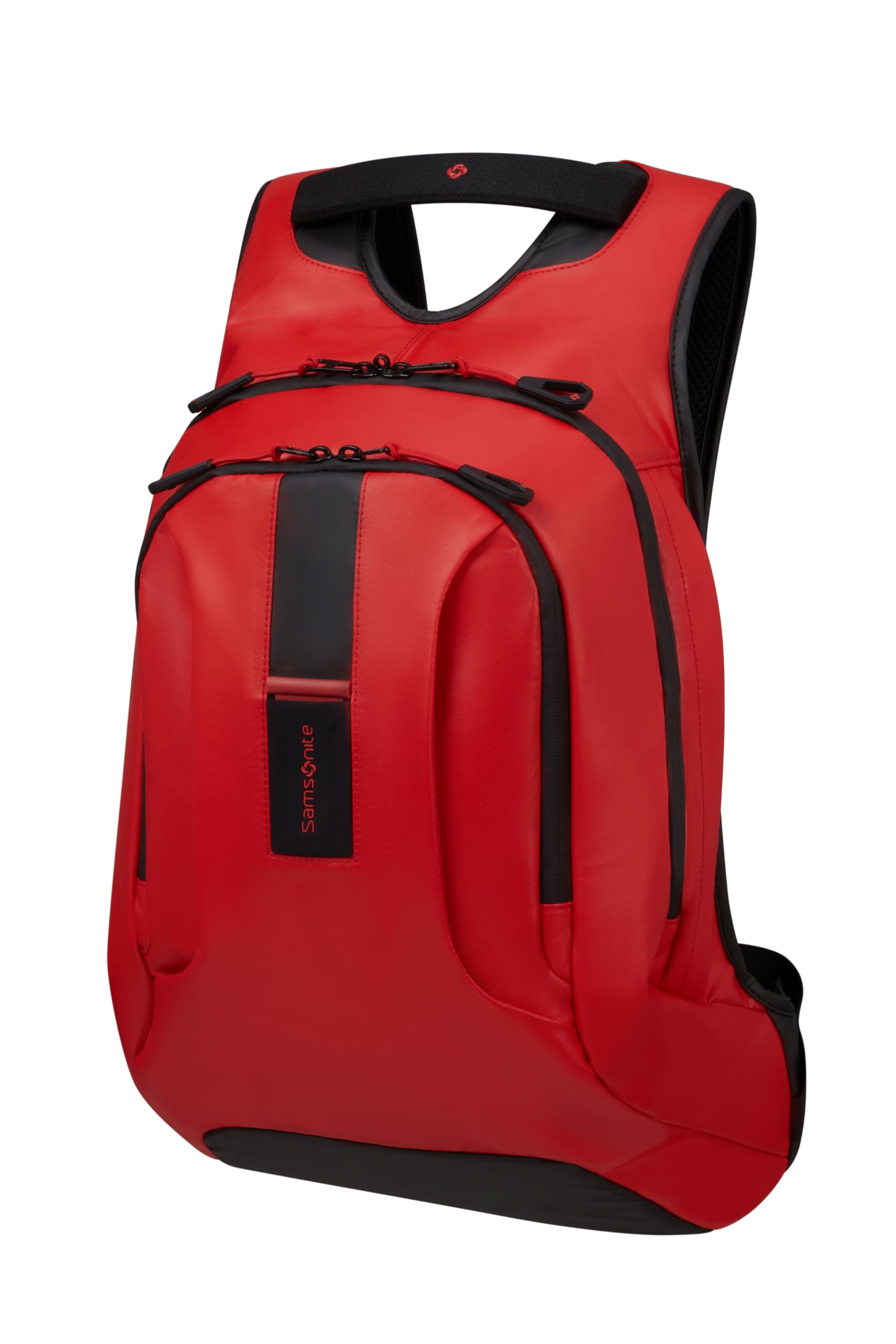 Samsonite Paradiver Light Mochila para ordenador portátil L+, 15,6", 48 cm, 24 l, rojo (Flame Red)