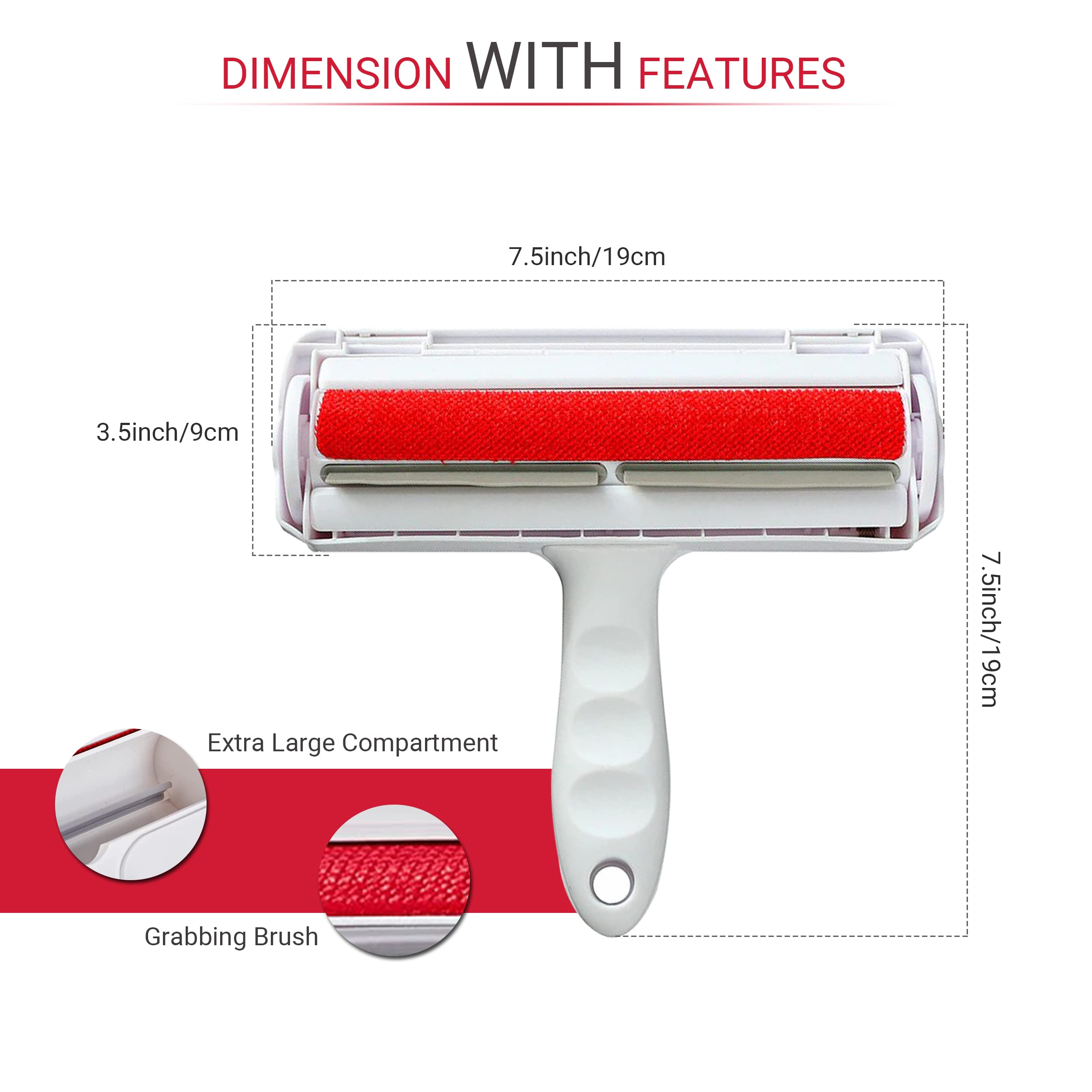 USA Lint Roller for Pet Hair Extra Sticky – Bulk Fur & Lint