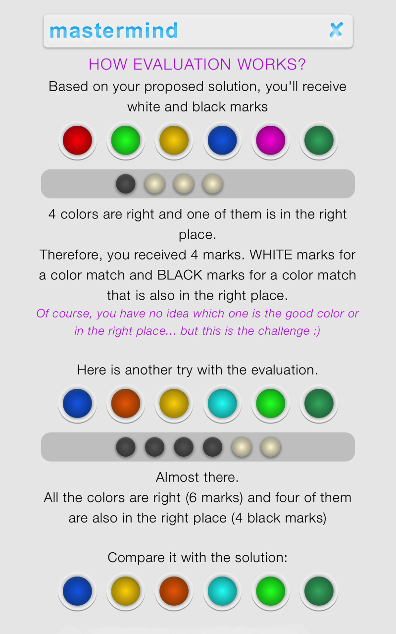 Mastermind - Break the code - App on Amazon Appstore