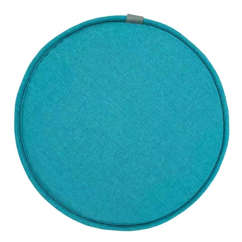 SVFOEBJM Chair Cushions for Dining Chairs Sponge Round Stool Cushion Non-Slip Round Chair Cushion/Seat Cushion with Ties